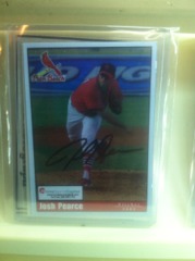 Josh Pearce Autographed Card 15
